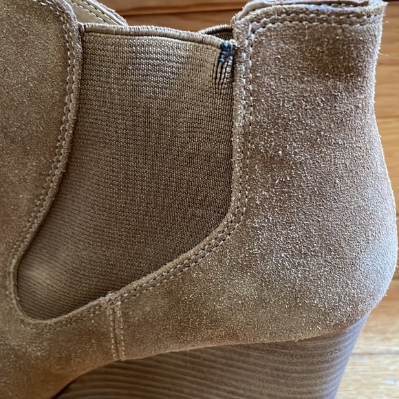 Lucky Brand Tan Ankle Boots Size 10M - Picture 8 of 9